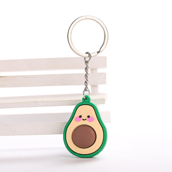 Jewelry WholesaleWholesale Simulation Avocado Keychain MOQ≥2 JDC-KC-WenJ004 Keychains 雯杰 %variant_option1% %variant_option2% %variant_option3%  Factory Price JoyasDeChina Joyas De China