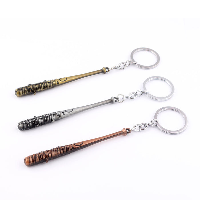 Jewelry WholesaleWholesale Zinc Alloy Baseball Bat Keychain JDC-KC-MM003 Keychains 慕名 %variant_option1% %variant_option2% %variant_option3%  Factory Price JoyasDeChina Joyas De China