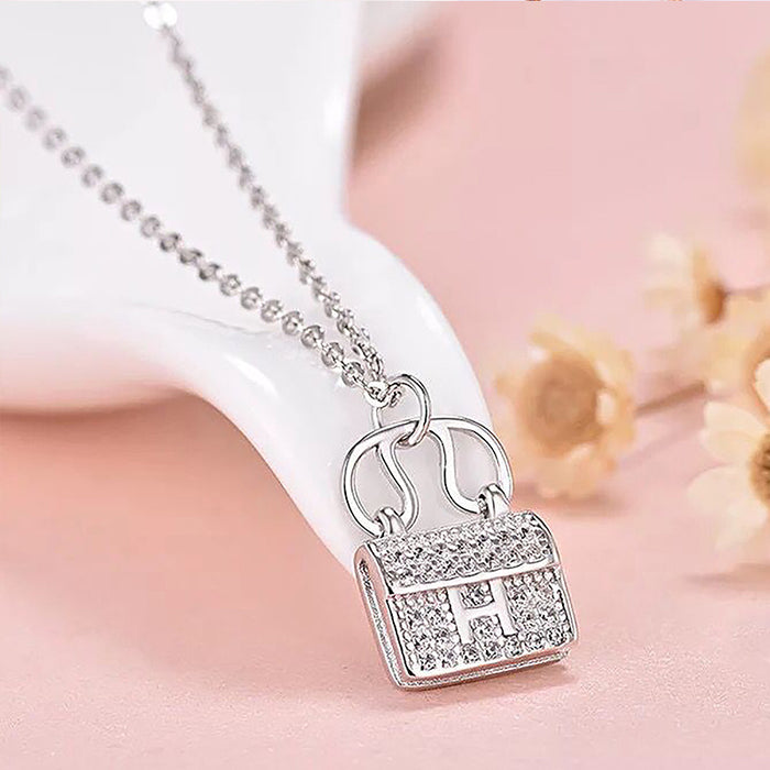 Jewelry WholesaleWholesale H letter alloy necklace JDC-NE-Jiaow010 Necklaces 娇婉 %variant_option1% %variant_option2% %variant_option3%  Factory Price JoyasDeChina Joyas De China