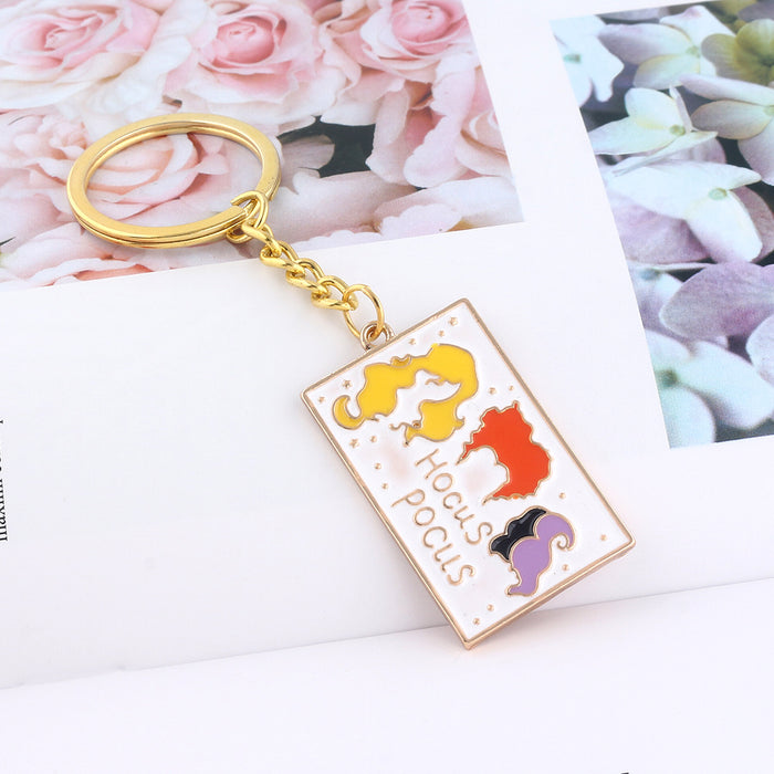 Wholesale Keychain Zinc Alloy Halloween MOQ≥2 JDC-KC-MM030