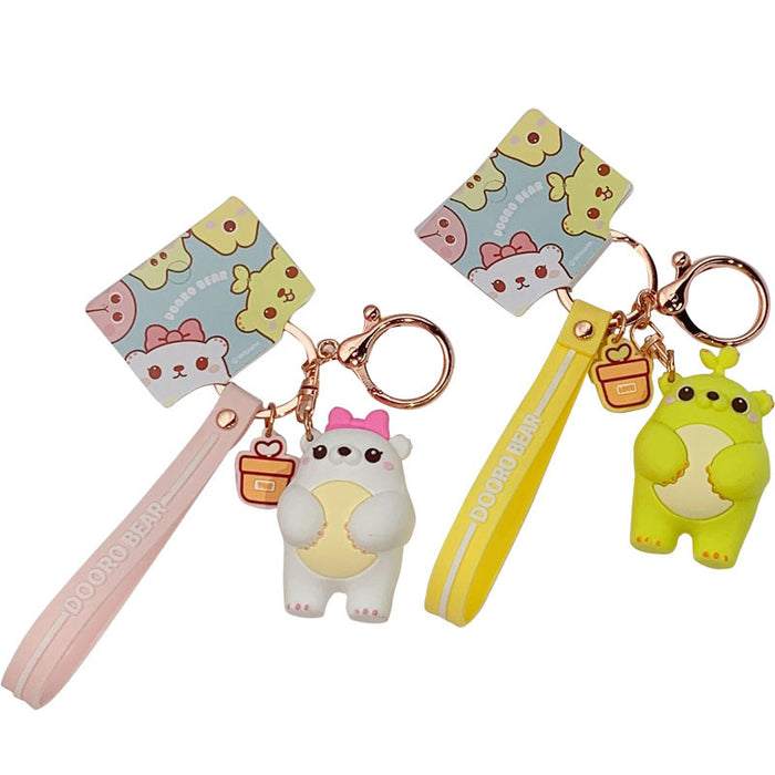 Wholesale Keychains Hardware PVC Cartoon Cute MOQ≥2 JDC-KC-BaiM051