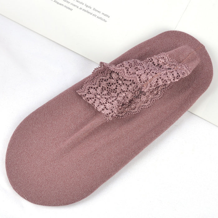 Wholesale Socks Polyester Lace Middle Tube Thickened To Keep Warm JDC-SK-LiSheng001