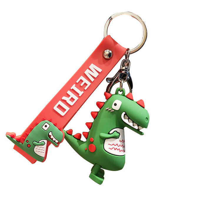 Wholesale cute little dinosaur doll doll key pendant JDC-KC-LeZ013