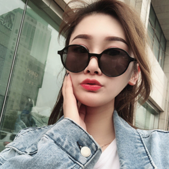 Jewelry WholesaleWholesale small box round sunglasses JDC-SG-LanM007 Sunglasses 蓝眸 %variant_option1% %variant_option2% %variant_option3%  Factory Price JoyasDeChina Joyas De China