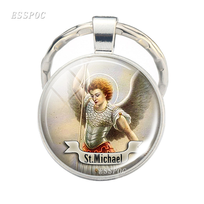 Jewelry WholesaleWholesale keychain catholic jewelry pendant MOQ≥2 JDC-KC-ZaoY006 Keychains 造忆 %variant_option1% %variant_option2% %variant_option3%  Factory Price JoyasDeChina Joyas De China