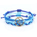 Jewelry WholesaleWholesale Boho Wax Thread Braided Wave Bracelet JDC-BT-Yiye007 Bracelet 益烨 %variant_option1% %variant_option2% %variant_option3%  Factory Price JoyasDeChina Joyas De China