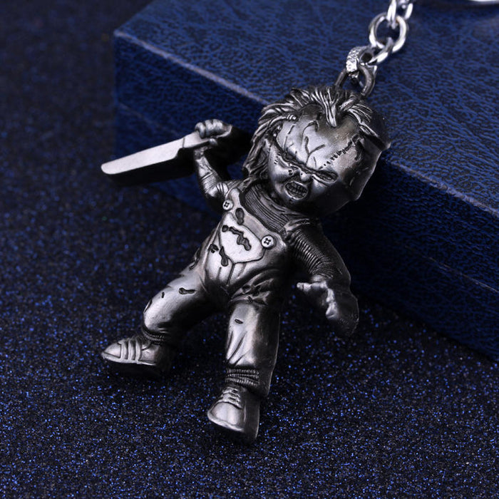 Wholesale Ghost Doll Alloy Keychain JDC-KC-MM011