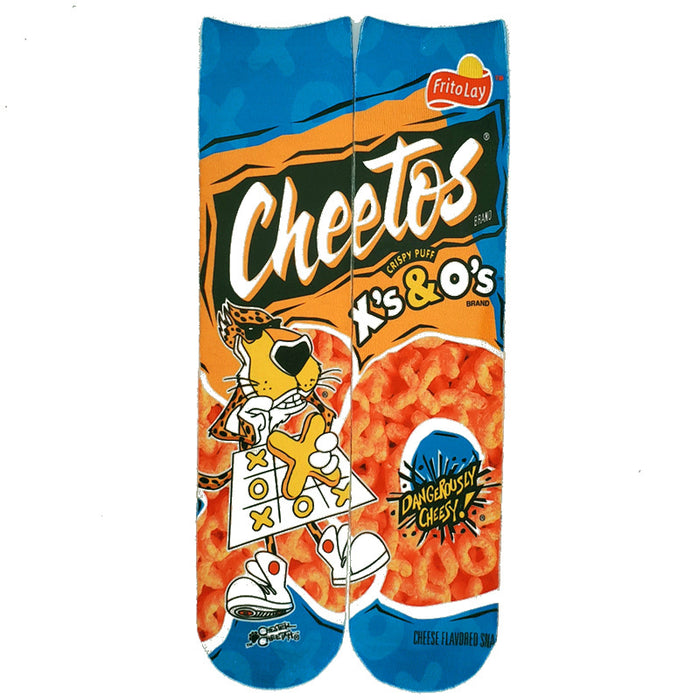 Wholesale Socks Cotton Chips Food Printing Stockings JDC-SK-ZYZ001