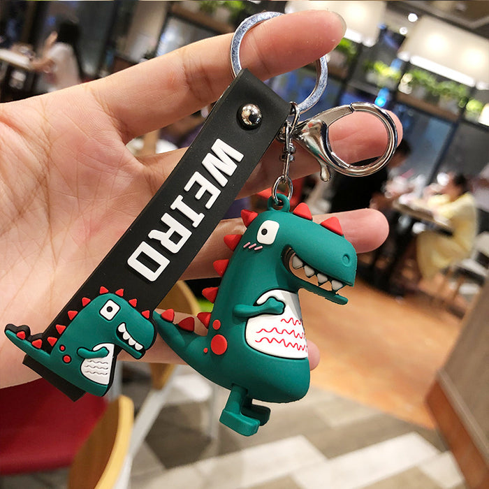 Wholesale cute little dinosaur doll doll key pendant JDC-KC-LeZ013