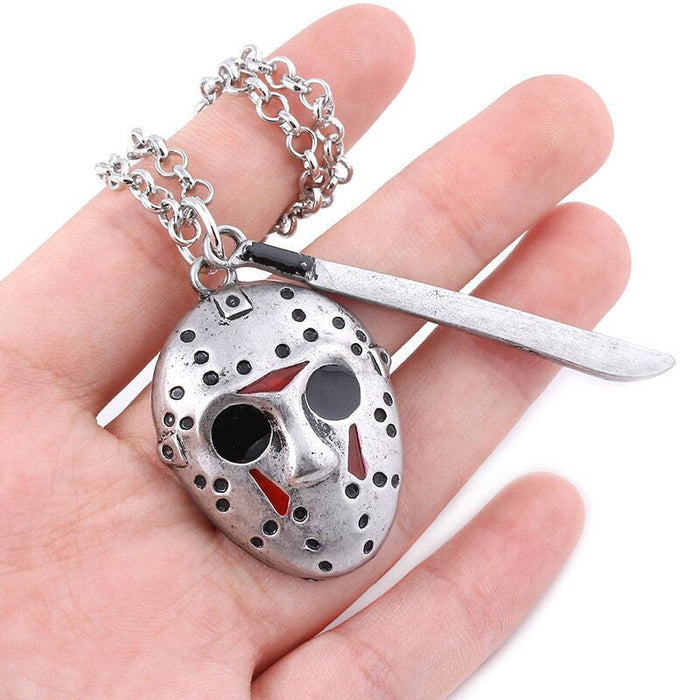 Wholesale black friday jason mask keychain JDC-KC-MM012