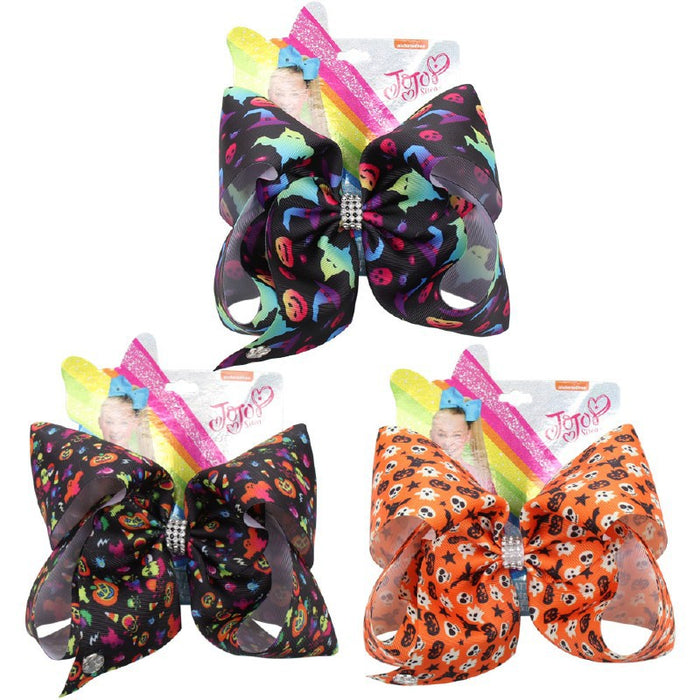 Wholesale hairpin cloth halloween big size girl bow hair JDC-HC-Danzuo044