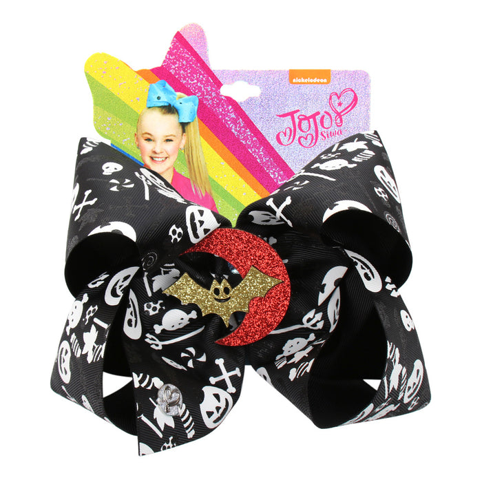 Wholesale hairpin cloth halloween big size girl bow hair JDC-HC-Danzuo043