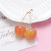 Jewelry WholesaleWholesale Cute Cherry Metal Earrings JDC-ES-GSMDD016 Earrings 萌豆豆 %variant_option1% %variant_option2% %variant_option3%  Factory Price JoyasDeChina Joyas De China