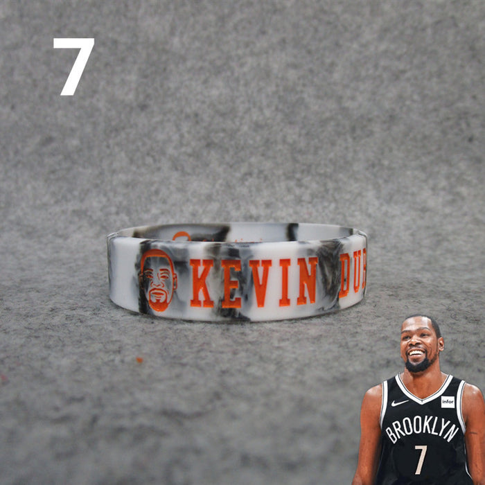 Avatar de baloncesto al por mayor Pulsera deportiva inspiradora Silicona pulsera de goma de pulsera JDC-BT-MKW003