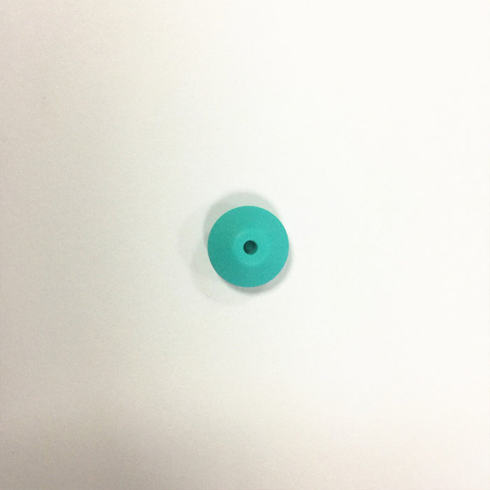 Wholesale DIY Silicone Beads Candy Color 12MM Flat MOQ≥50 JDC-DIY-BangX004