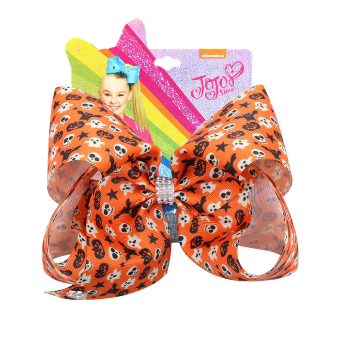 Wholesale hairpin cloth halloween big size girl bow hair JDC-HC-Danzuo044