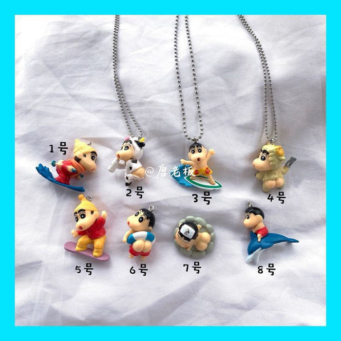 Wholesale Necklaces Funny Cute Cartoon Pendants (M) MOQ≥3 JDC-NE-HuaG004