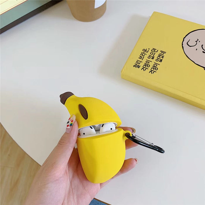 Wholesale Headphone Case Silicone Cute Banana Protective Cover JDC-EPC-YSD026