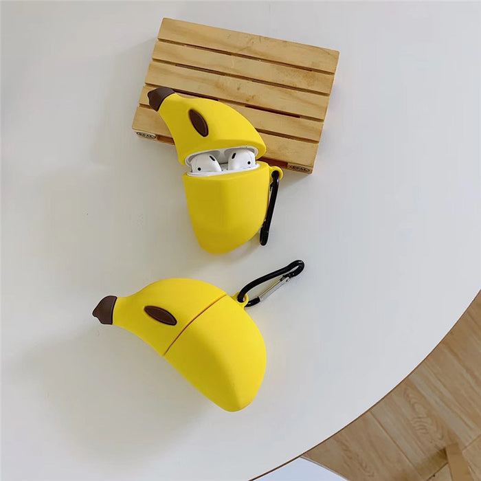 Wholesale Headphone Case Silicone Cute Banana Protective Cover JDC-EPC-YSD026