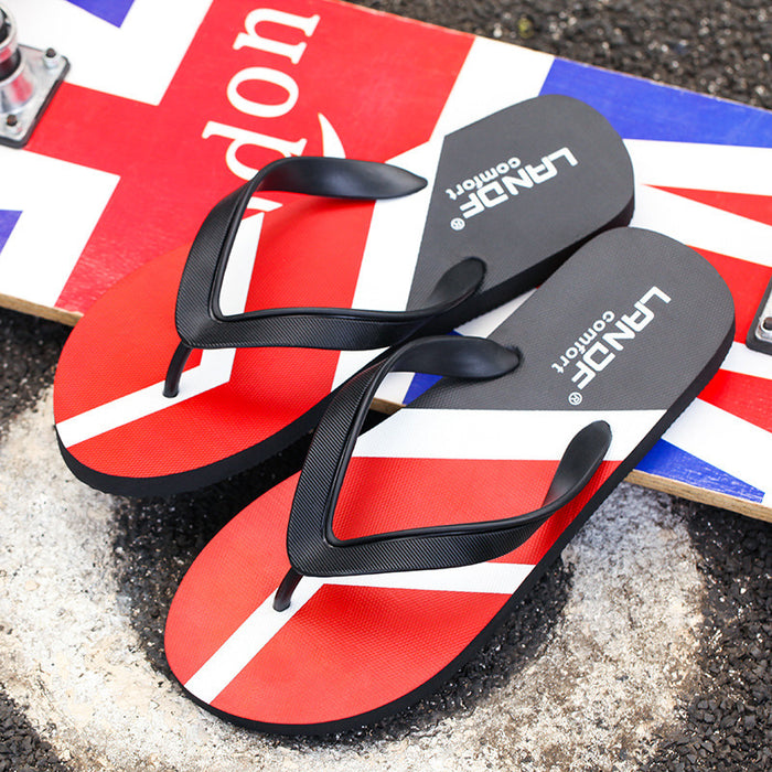 Jewelry WholesaleWholesale Men's PVC PU Flip-flops Summer Beach Slippers JDC-SP-FenD004 Slippers 芬典 %variant_option1% %variant_option2% %variant_option3%  Factory Price JoyasDeChina Joyas De China