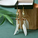 Jewelry WholesaleWholesale Tassel Feather Boho Alloy Earrings JDC-ES-Daiq026 Earrings 黛茜 %variant_option1% %variant_option2% %variant_option3%  Factory Price JoyasDeChina Joyas De China