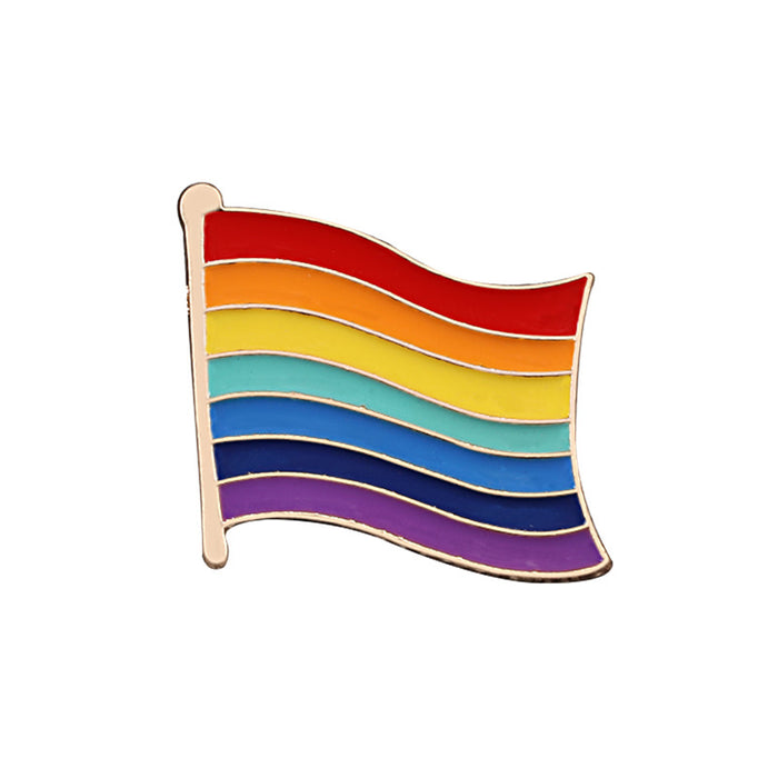 Jewelry WholesaleWholesale LGBT Pride Day Love and Peace Alloy Brooch Badge MOQ≥2 JDC-BC-JiuJ001 Brooches 九江 %variant_option1% %variant_option2% %variant_option3%  Factory Price JoyasDeChina Joyas De China