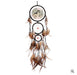 Jewelry WholesaleWholesale Indian Feather ABS Circle Wolf Totem Oil Painting Dreamcatcher MOQ≥2 JDC-DC-MengS015 Dreamcatcher 萌颂 %variant_option1% %variant_option2% %variant_option3%  Factory Price JoyasDeChina Joyas De China