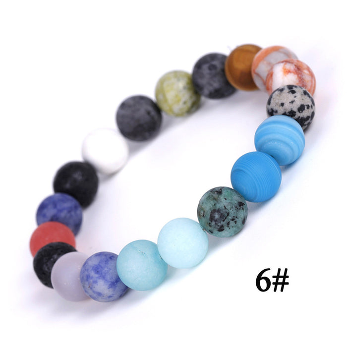 Wholesale accessories universe galaxy starry sky exploration bracelet MOQ≥2 JDC-BT-XIUHAO005