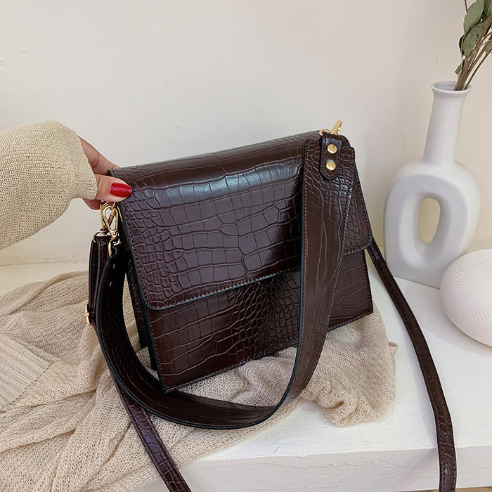 Jewelry WholesaleWholesale broadband stone pattern one shoulder small square cross-body bag JDC-SD-LuoB002 Shoulder Bags 罗宝 %variant_option1% %variant_option2% %variant_option3%  Factory Price JoyasDeChina Joyas De China