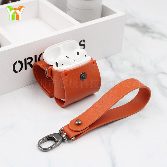 Jewelry WholesaleWholesale airpodsPro leather solid color wireless bluetooth headset case MOQ≥2 JDC-EPC-YouY001 Earphone cases 悠悦 %variant_option1% %variant_option2% %variant_option3%  Factory Price JoyasDeChina Joyas De China