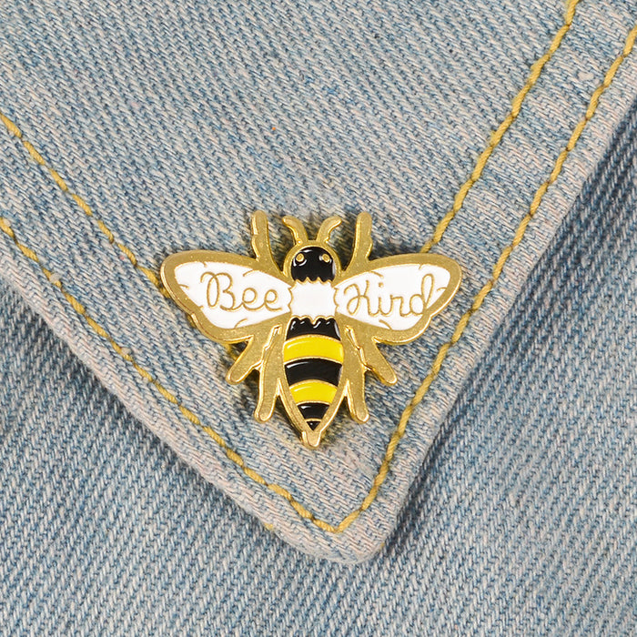 Jewelry WholesaleWholesale Cartoon Cute Bee Alloy Enamel Brooch JDC-BC-ZhuoB009 Brooches 卓博 %variant_option1% %variant_option2% %variant_option3%  Factory Price JoyasDeChina Joyas De China