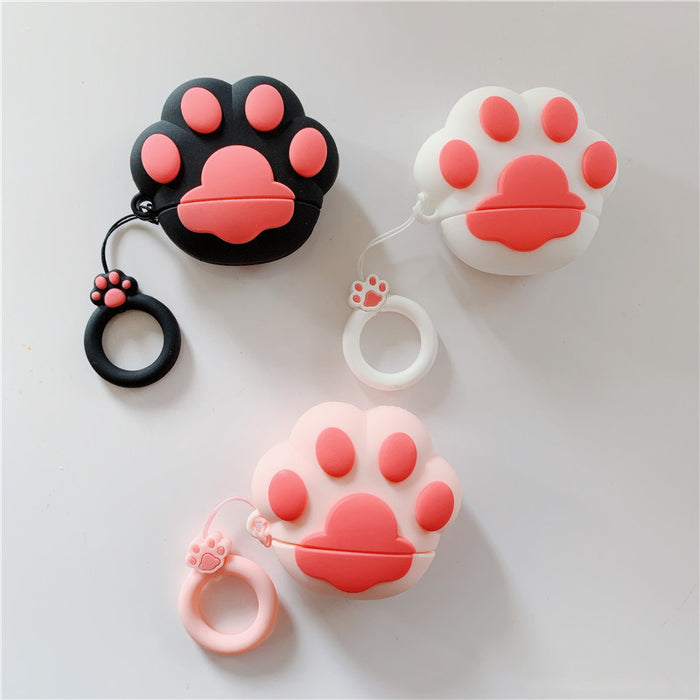 Wholesale Headphone Shell PVC Cute Cat Claw Protective Cover JDC-EPC-YQB002