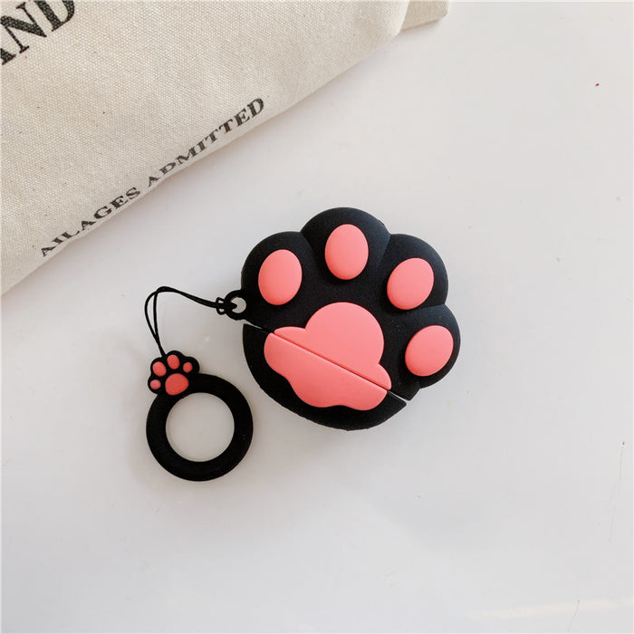 Wholesale Headphone Shell PVC Cute Cat Claw Protective Cover JDC-EPC-YQB002