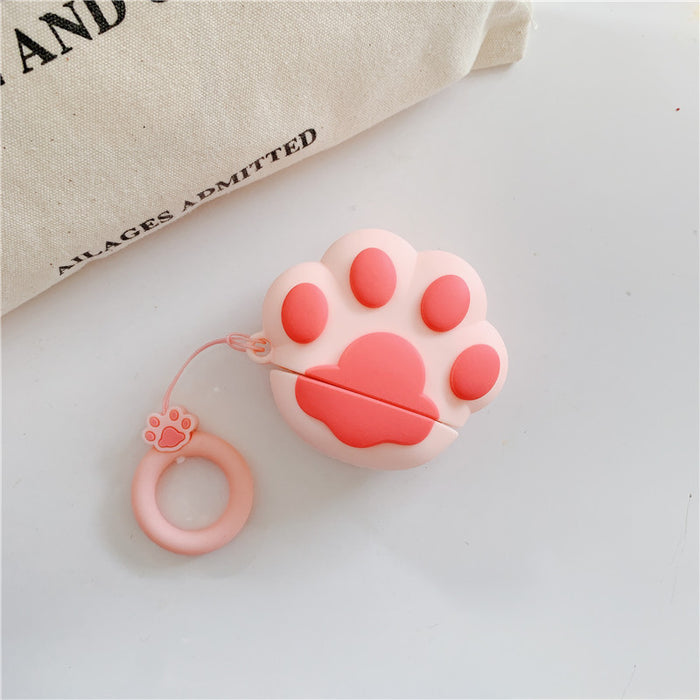 Wholesale Headphone Shell PVC Cute Cat Claw Protective Cover JDC-EPC-YQB002