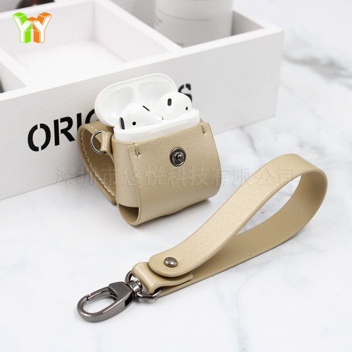 Jewelry WholesaleWholesale airpodsPro leather solid color wireless bluetooth headset case MOQ≥2 JDC-EPC-YouY001 Earphone cases 悠悦 %variant_option1% %variant_option2% %variant_option3%  Factory Price JoyasDeChina Joyas De China