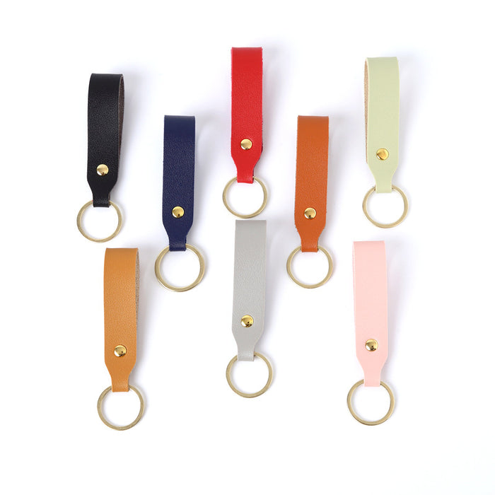 Wholesale Keychains PU Leather Business Lanyard MOQ≥3 JDC-KC-YouPeng005