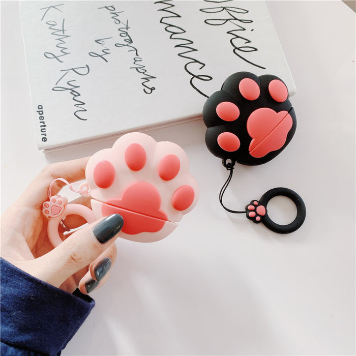 Wholesale Headphone Shell PVC Cute Cat Claw Protective Cover JDC-EPC-YQB002