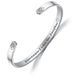 Jewelry WholesaleWholesale MOM DaD SON DAUGHTER Family Stainless Steel Open Bracelet JDC-BT-Dingc005 Bracelet 顶潮 %variant_option1% %variant_option2% %variant_option3%  Factory Price JoyasDeChina Joyas De China