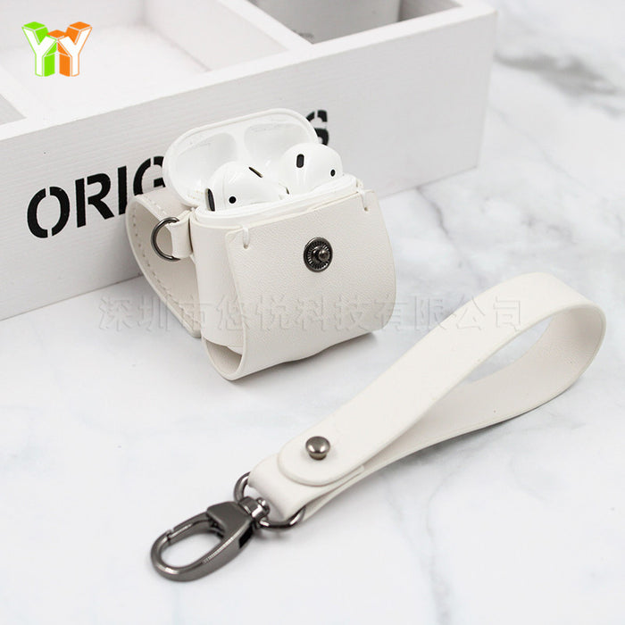 Jewelry WholesaleWholesale airpodsPro leather solid color wireless bluetooth headset case MOQ≥2 JDC-EPC-YouY001 Earphone cases 悠悦 %variant_option1% %variant_option2% %variant_option3%  Factory Price JoyasDeChina Joyas De China