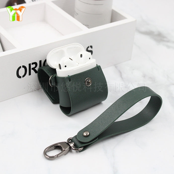 Jewelry WholesaleWholesale airpodsPro leather solid color wireless bluetooth headset case MOQ≥2 JDC-EPC-YouY001 Earphone cases 悠悦 %variant_option1% %variant_option2% %variant_option3%  Factory Price JoyasDeChina Joyas De China