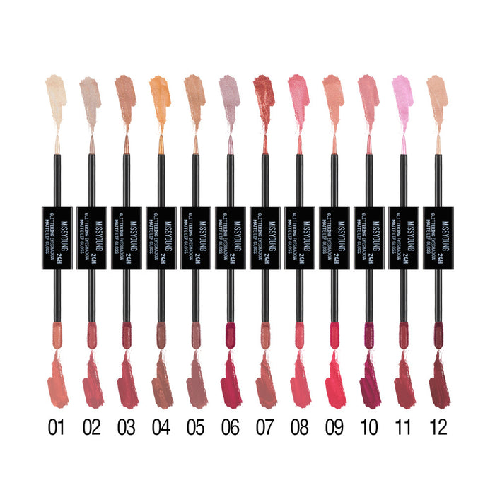 Sombra de ojos de glaseado de labio al por mayor Pearl MOQ≥3 JDC-MK-DyaO004