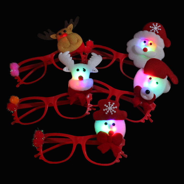 Wholesale Christmas Glowing Headband Antlers Christmas Hat Decoration Toy JDC-FT-QiaQ001