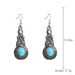 Jewelry WholesaleWholesale turquoise vintage alloy earrings JDC-ES-ManY003 Earrings 满溢 %variant_option1% %variant_option2% %variant_option3%  Factory Price JoyasDeChina Joyas De China