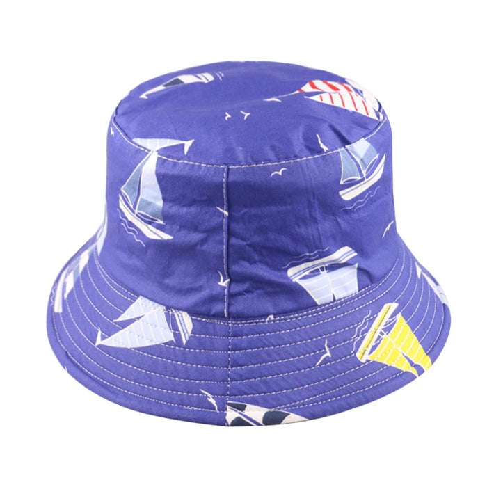 Wholesale fisherman's hat cotton printing JDC-FH-YuanC005