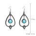 Jewelry WholesaleWholesale turquoise vintage alloy earrings JDC-ES-ManY003 Earrings 满溢 %variant_option1% %variant_option2% %variant_option3%  Factory Price JoyasDeChina Joyas De China