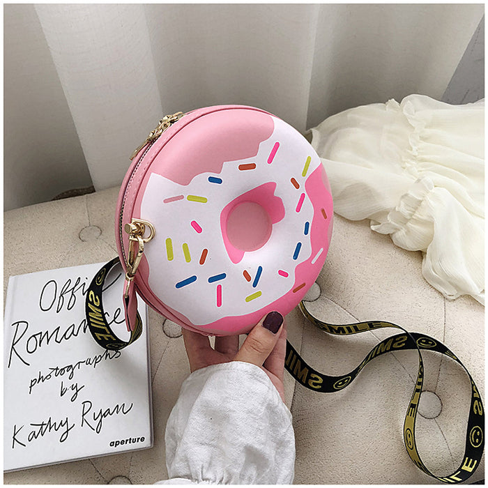 Jewelry WholesaleWholesale doughnut parent-child round shoulder bag JDC-SD-LS004 Shoulder Bags 凌速 %variant_option1% %variant_option2% %variant_option3%  Factory Price JoyasDeChina Joyas De China