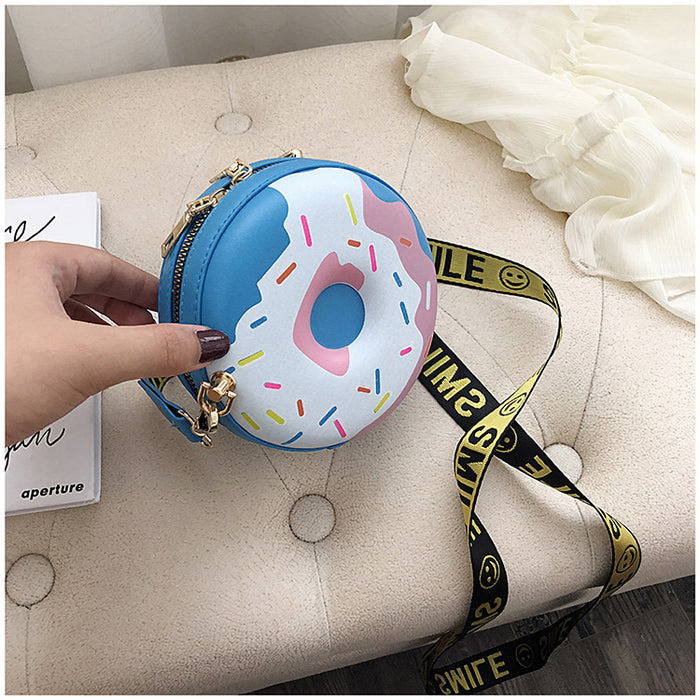 Jewelry WholesaleWholesale doughnut parent-child round shoulder bag JDC-SD-LS004 Shoulder Bags 凌速 %variant_option1% %variant_option2% %variant_option3%  Factory Price JoyasDeChina Joyas De China