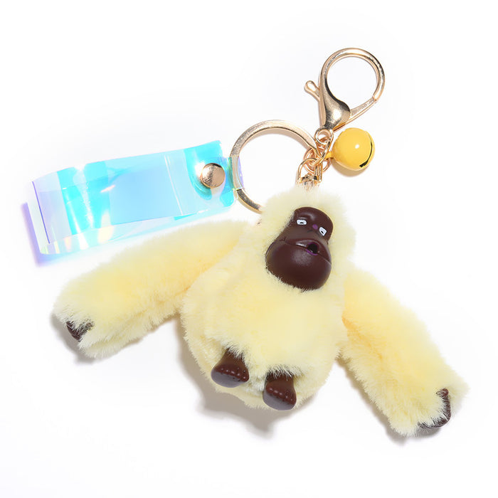 Wholesale Cute Gorilla Plush Keychain JDC-KC-Chongr006