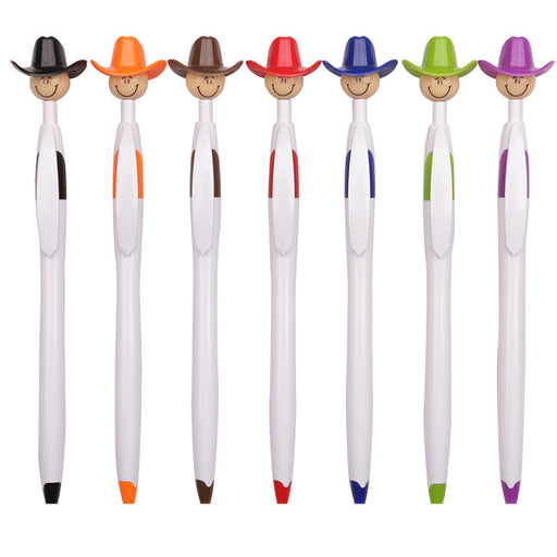 Jewelry WholesaleWholesale Plastic Cowboy Hat Ballpoint Pen JDC-BP-LuDa002 Ballpoint Pen 陆大 %variant_option1% %variant_option2% %variant_option3%  Factory Price JoyasDeChina Joyas De China