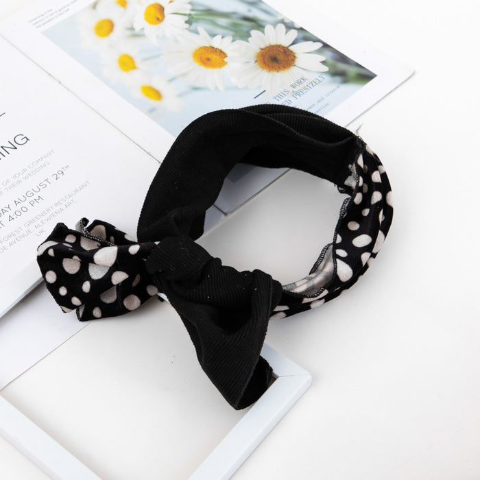 Jewelry WholesaleWholesale Bow Headband Comfortable Ladies Face Wash Hairband JDC-HD-Baxuan006 Headband 芭炫 %variant_option1% %variant_option2% %variant_option3%  Factory Price JoyasDeChina Joyas De China